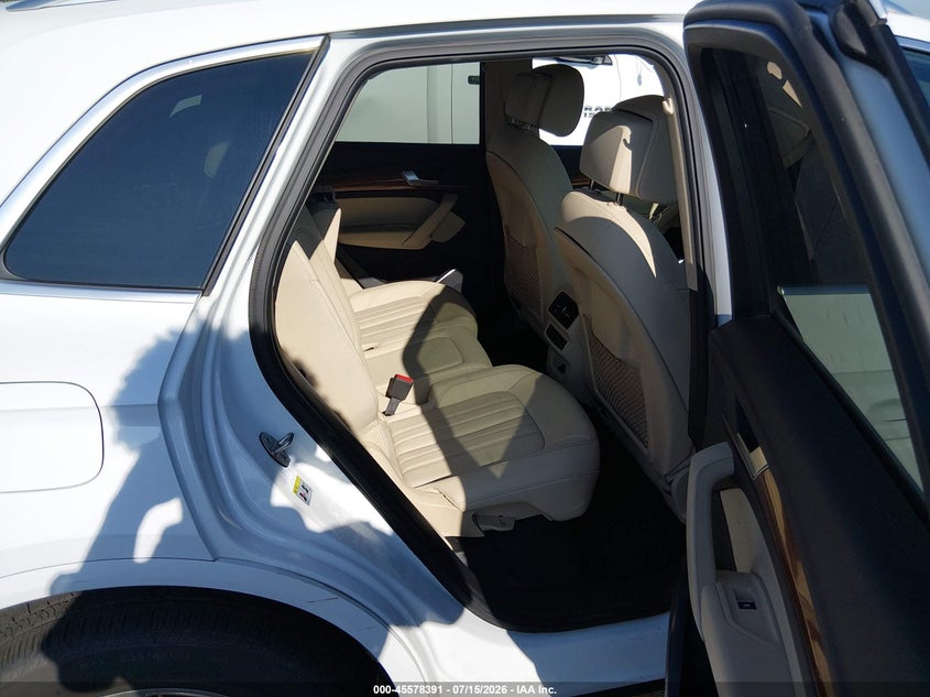 2022 Audi Q5 Premium 40 Tfsi Quattro S Tronic VIN: WA1ABAFY6N2124426 Lot: 45578391