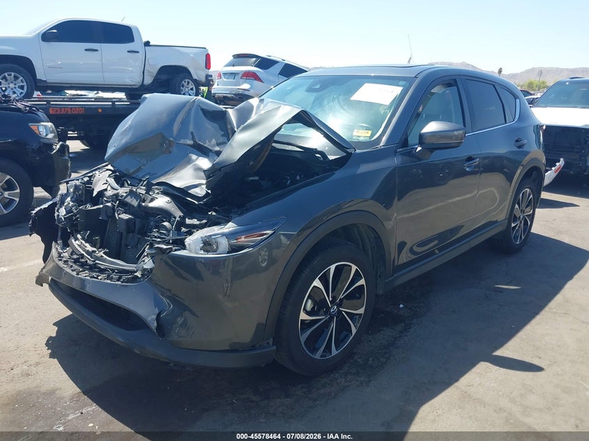 2022 Mazda CX-5, Front End, IAAI, VIN JM3KFBDM1N0648509 — photo 2