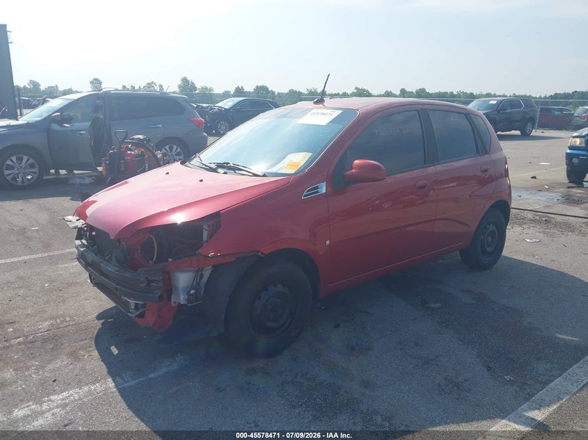 2009 Chevrolet Aveo Lt VIN: KL1TD66E09B631363 Lot: 45578471