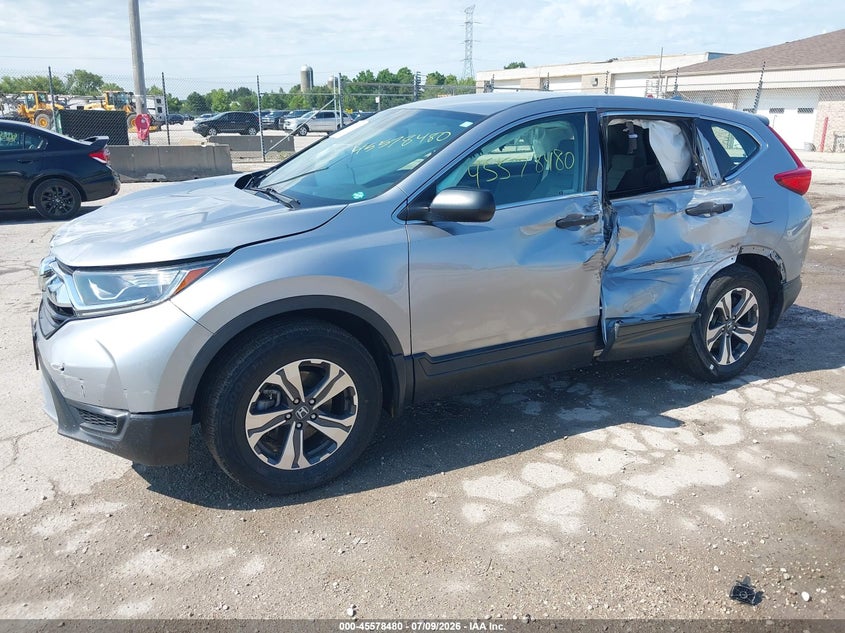 2019 Honda CR-V, Left & Right Side, IAAI, VIN 2HKRW6H33KH223341 — photo 2