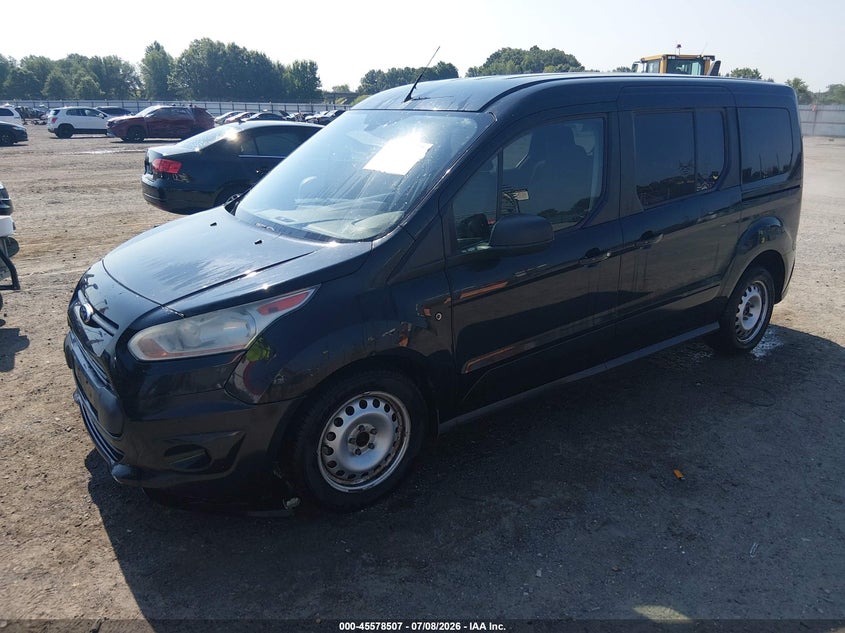Vin: nm0gs9f77e1133726, lot: 46076860, ford transit connect xlt 20142