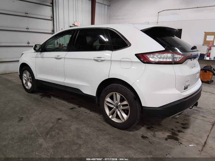 Vin: 2fmpk4j86gbc57219, lot: 46076920, ford edge sel 20163
