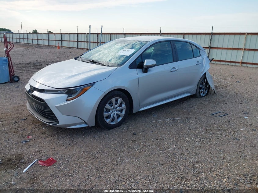 2024 Toyota Corolla, Rear, IAAI, VIN 5YFB4MDE3RP086790 — photo 2