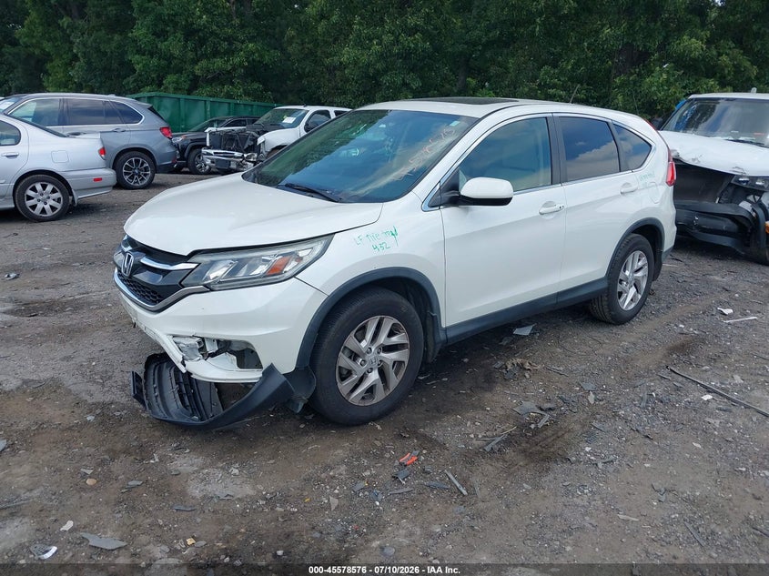 2016 Honda CR-V, Удар спереди, IAAI, VIN 5J6RM3H56GL006224 — фото 2