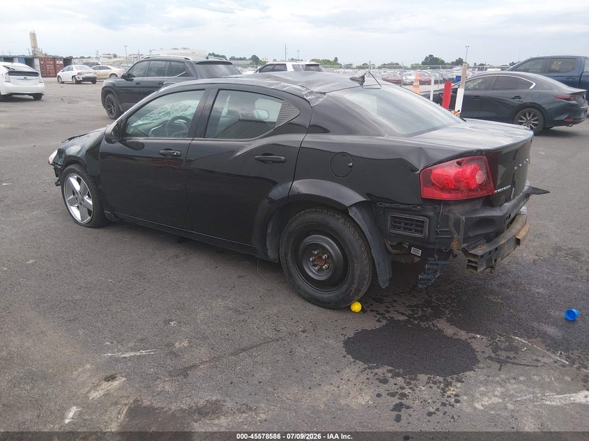 Vin: 1c3cdzab9en173200, lot: 46076939, dodge avenger se 20143