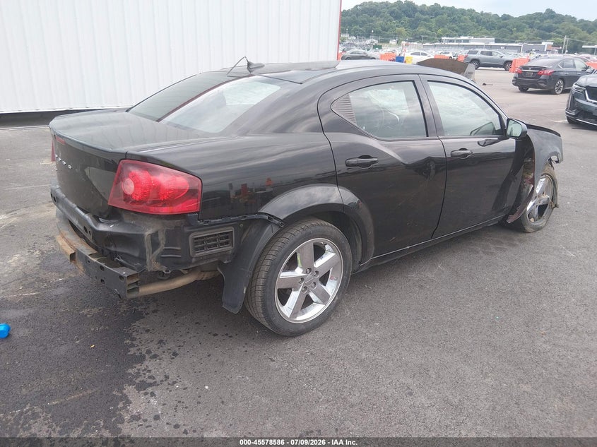 Vin: 1c3cdzab9en173200, lot: 46076939, dodge avenger se 20144