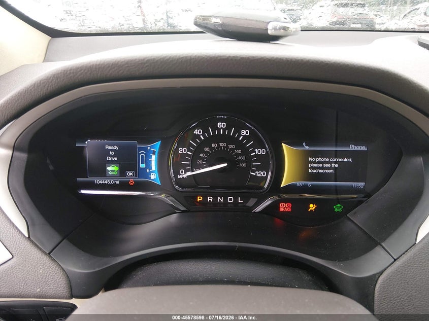 2013 Lincoln Mkz Hybrid VIN: 3LN6L2LUXDR826609 Lot: 45578598