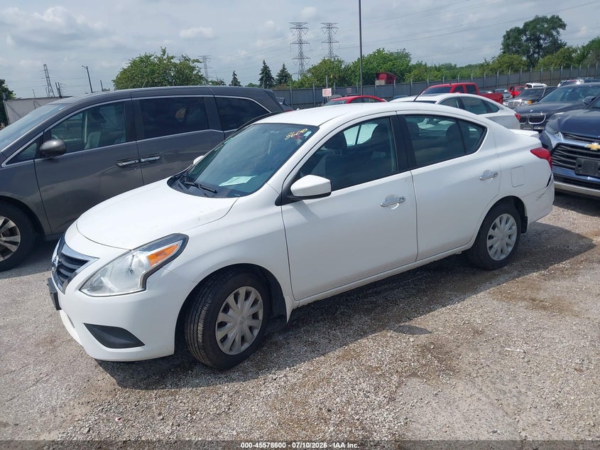 Vin: 3n1cn7ap8fl866367, lot: 46076954, nissan versa 1.6 sv 20152