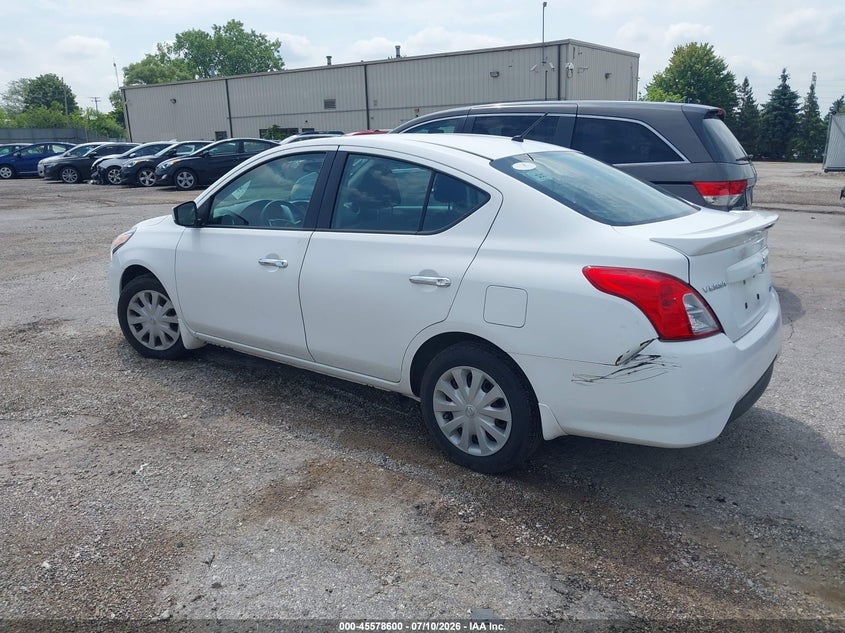 Vin: 3n1cn7ap8fl866367, lot: 46076954, nissan versa 1.6 sv 20153