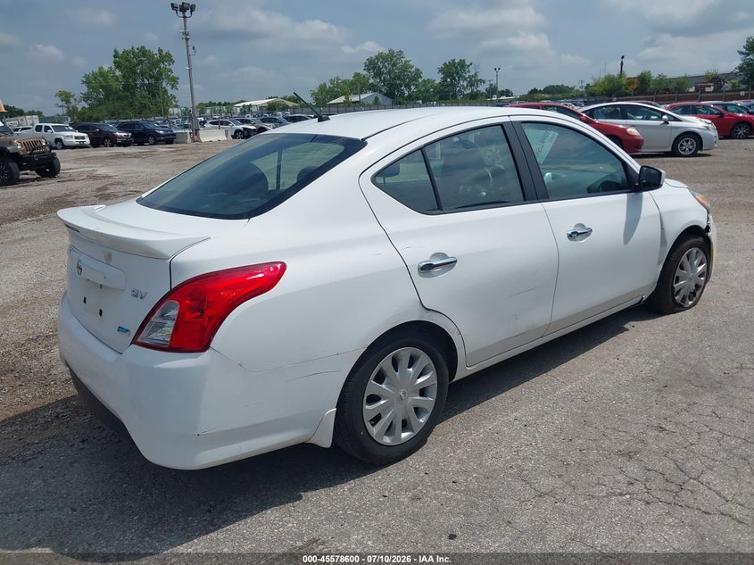 Vin: 3n1cn7ap8fl866367, lot: 46076954, nissan versa 1.6 sv 20154