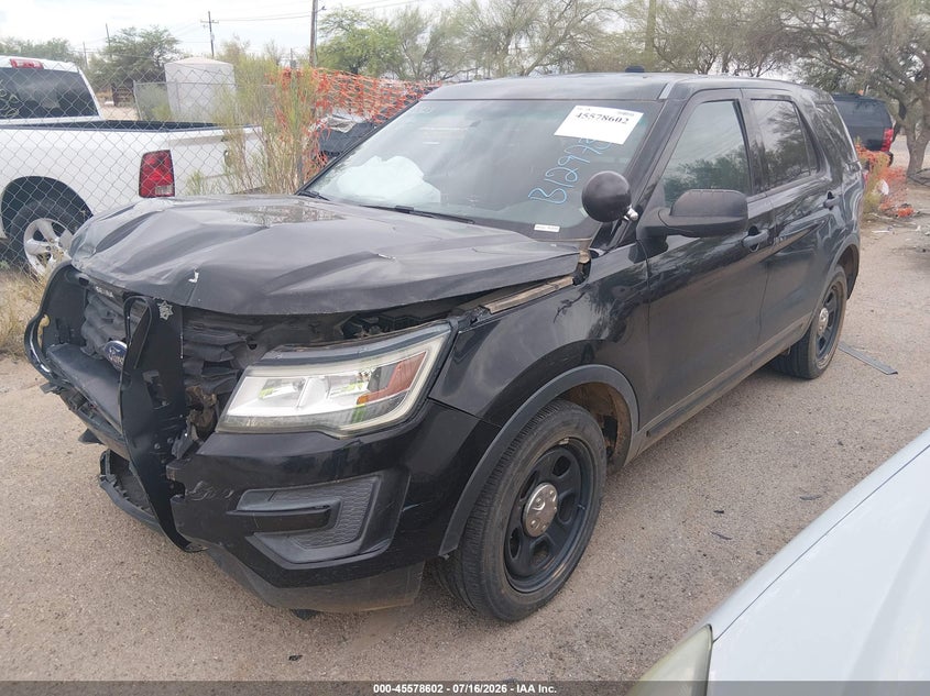2016 Ford Utility Police Interceptor 1FM5K8AR6GGB12973 photo 1