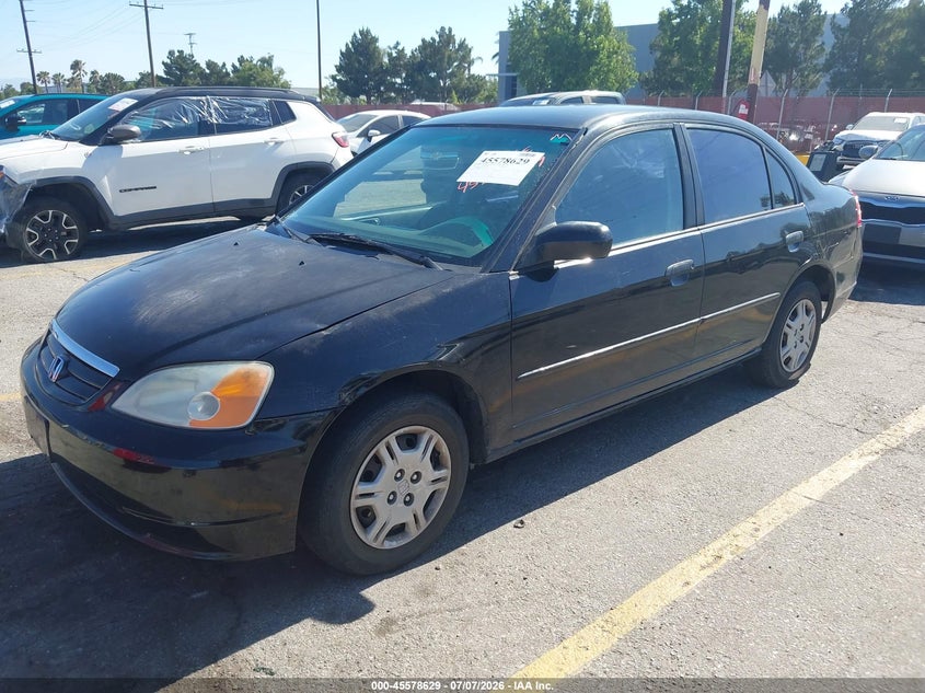 2001 Honda Civic Lx 2HGES16591H612785 photo 1