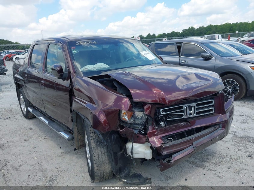 2008 Honda Ridgeline Rtl VIN: 2HJYK16588H537885 Lot: 45578645
