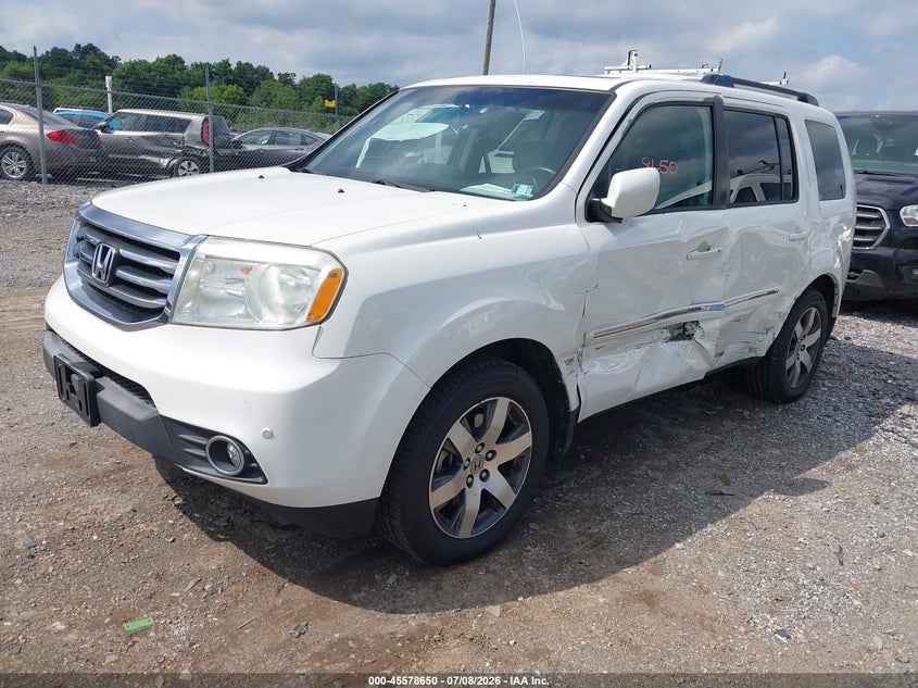 2012 Honda Pilot Touring 5FNYF4H99CB020927 photo 1