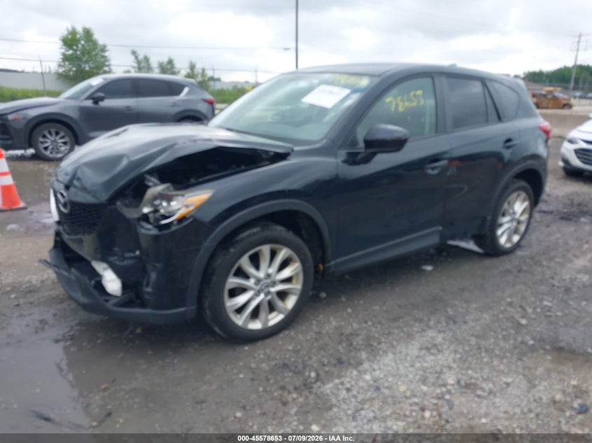 Vin: jm3ke4dy2e0373783, lot: 46077006, mazda cx-5 grand touring 20142