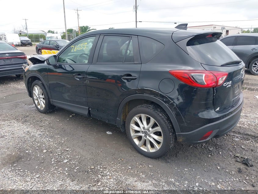 Vin: jm3ke4dy2e0373783, lot: 46077006, mazda cx-5 grand touring 20143