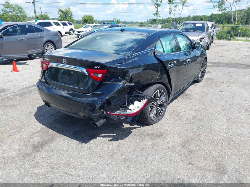 Vin: 1n4aa6ap1jc409324, lot: 46077038, nissan maxima 3.5 sv 20184