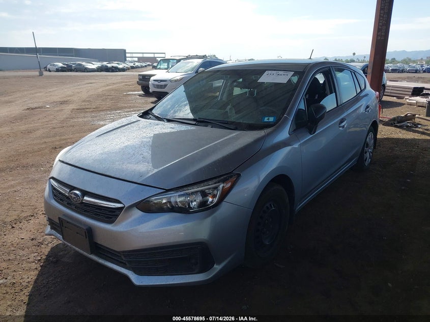 Vin: 4s3gtab65n3728545, lot: 46077048, subaru impreza base 5-door 20222