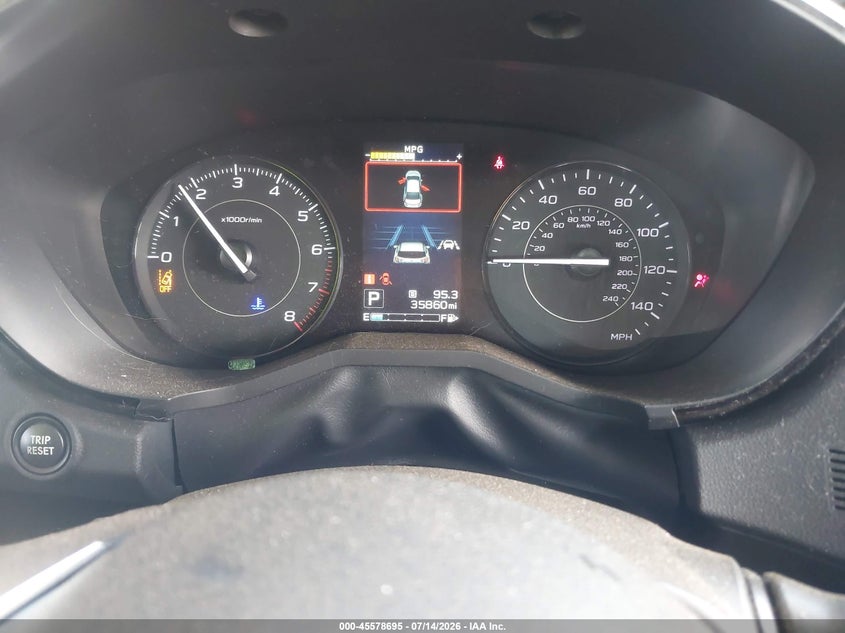 2022 SUBARU IMPREZA VIN 4S3GTAB65N3728545 nuotrauka 7