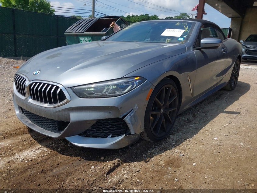 Vin: wbadz2c03ncj39119, lot: 46077078, bmw 840 i 20222