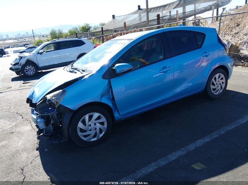 2015 Toyota Prius c, Обидва боки, IAAI, VIN JTDKDTB30F1100673 — фото 2