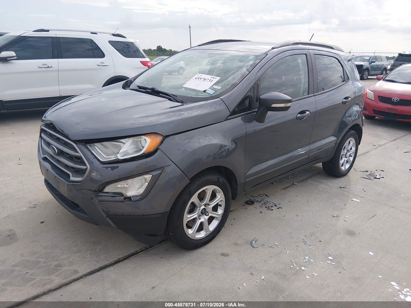 2019 Ford EcoSport, Удар спереду, IAAI, VIN MAJ3S2GE1KC295301 — фото 2