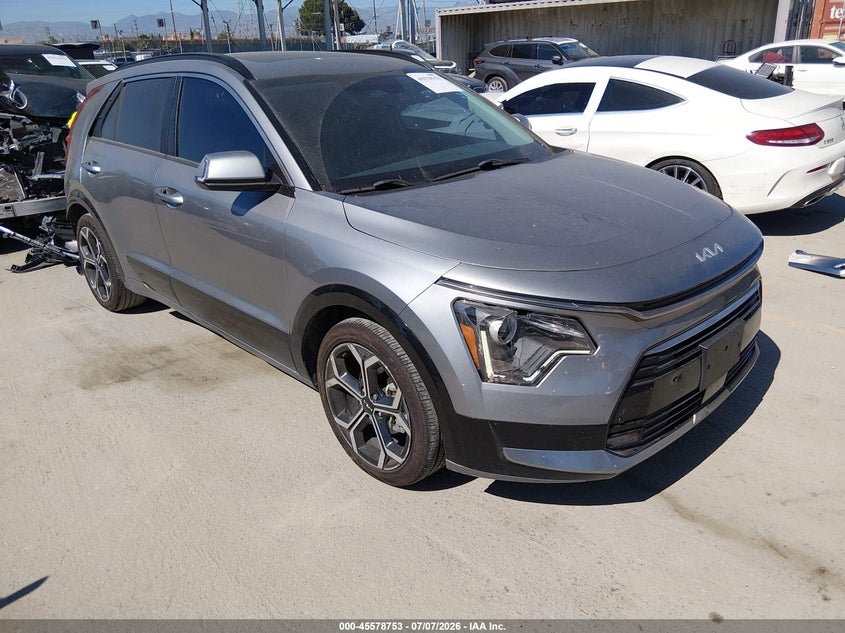 Vin: kndcr3le4p5043488, lot: 46077106, kia niro ex touring 2023 img_1