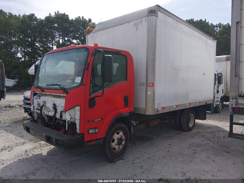 2017 ISUZU NPR GAS REG auction photo 2