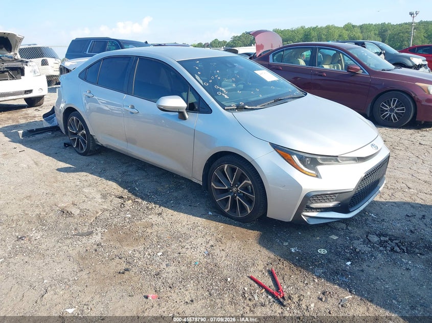 2020 TOYOTA COROLLA auction photo 1