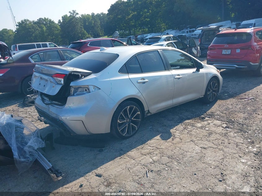 2020 TOYOTA COROLLA auction photo 4