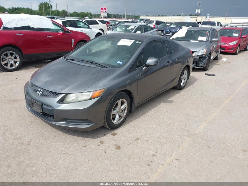 2012 Honda Civic, Right Side, IAAI, VIN 2HGFG3B5XCH565177 — photo 2