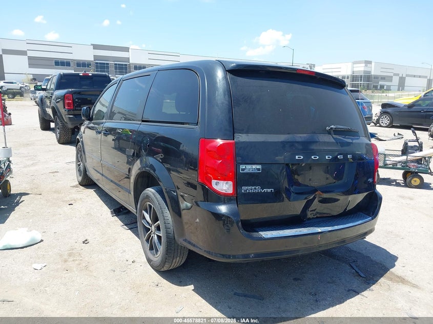 Vin: 2c4rdgeg3gr163770, lot: 46077174, dodge grand caravan r/t 20163