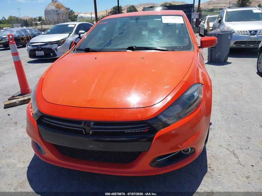 2015 Dodge Dart Gt VIN: 1C3CDFEB8FD253507 Lot: 45578876