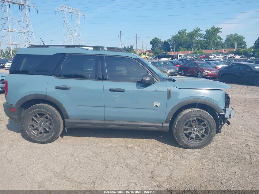 2021 Ford Bronco Sport Big Bend VIN: 3FMCR9B61MRA10773 Lot: 45578883