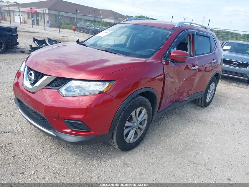 2016 NISSAN ROGUE auction photo 2