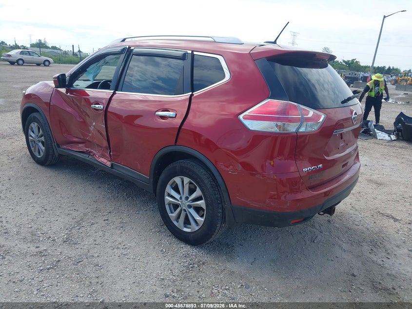 2016 NISSAN ROGUE auction photo 3