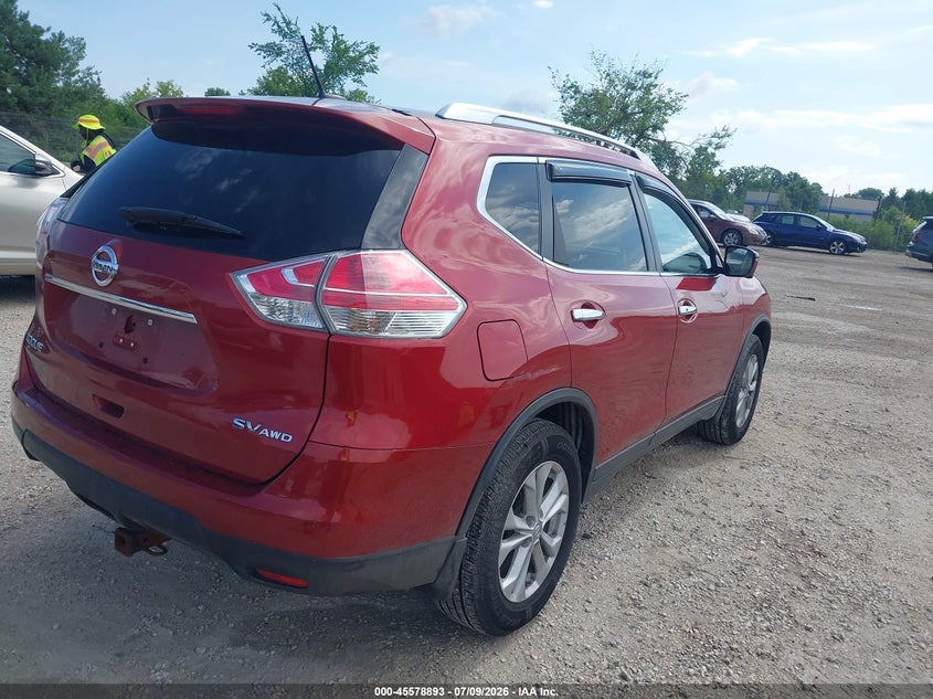 2016 NISSAN ROGUE auction photo 4