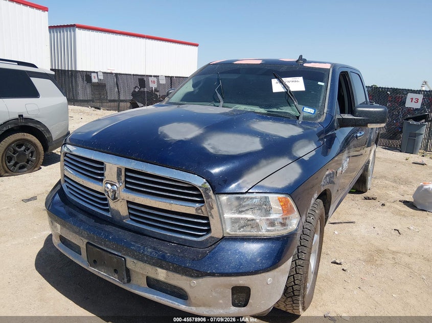Vin: 3c6rr7lt2jg198113, lot: 46077259, ram 1500 big horn  4x4 5'7 box 20182