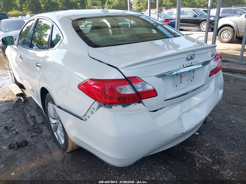 2011 Infiniti M37X VIN: JN1BY1AR9BM375162 Lot: 45578916