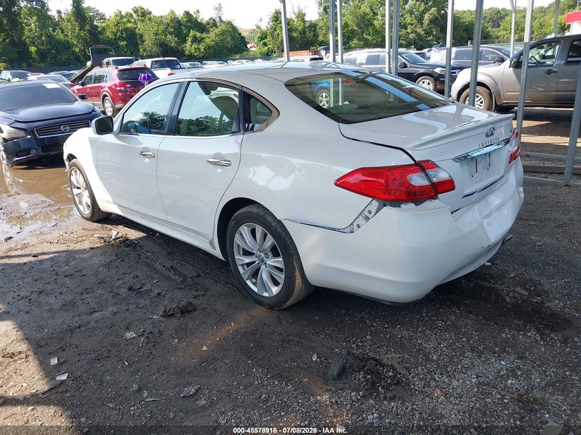 Vin: jn1by1ar9bm375162, lot: 46077269, infiniti m37x 20113