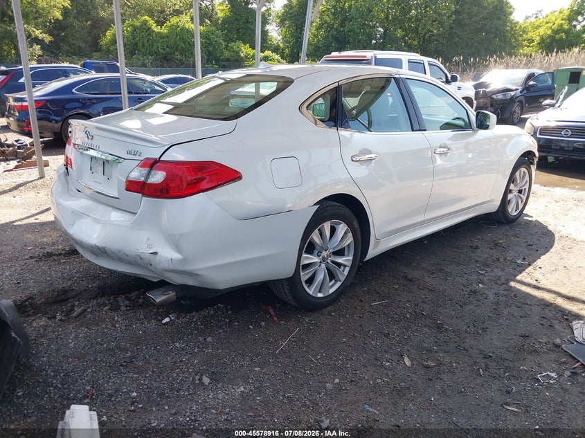 Vin: jn1by1ar9bm375162, lot: 46077269, infiniti m37x 20114