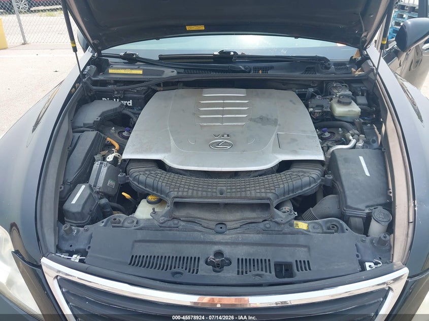 2011 Lexus Ls 460 L VIN: JTHGL5EF0B5041992 Lot: 45578924