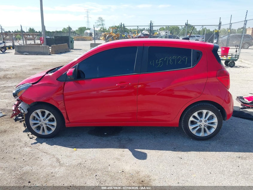 2021 Chevrolet Spark Fwd 1Lt Automatic VIN: KL8CD6SAXMC716864 Lot: 45578929