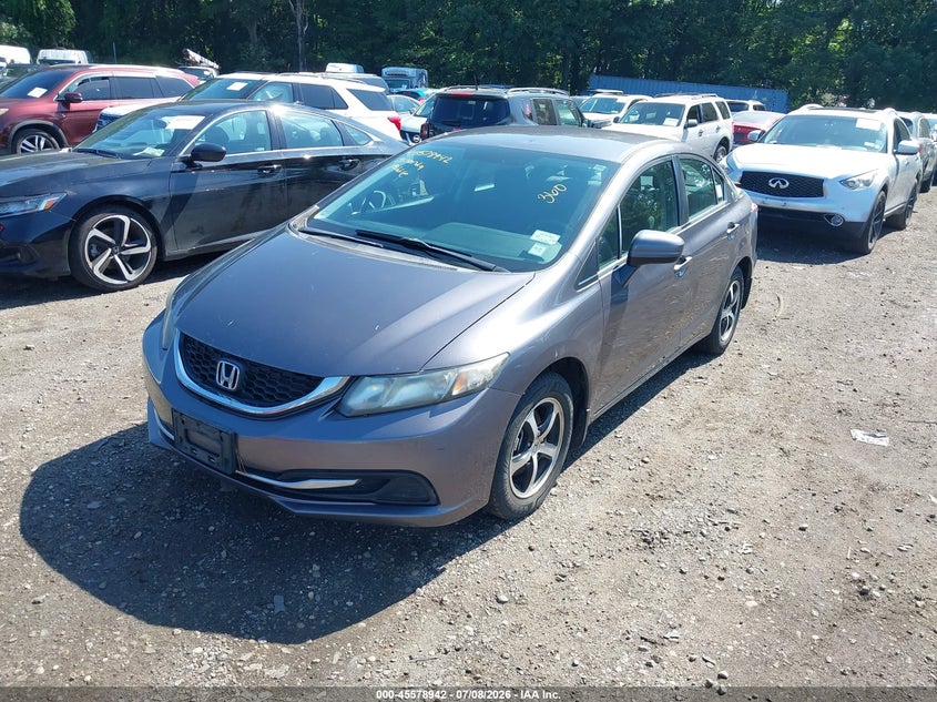 2015 HONDA CIVIC auction photo 2
