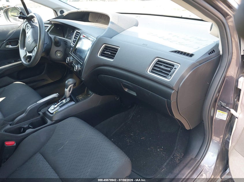 2015 HONDA CIVIC auction photo 5