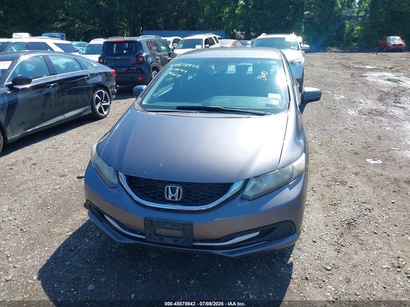 2015 HONDA CIVIC auction photo 6