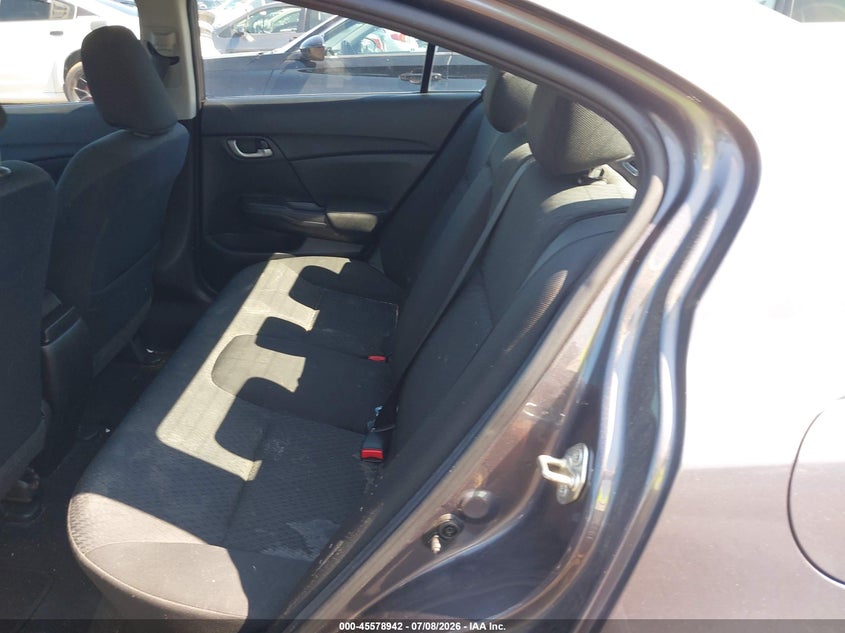 2015 HONDA CIVIC auction photo 8
