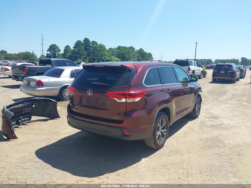 2019 TOYOTA HIGHLANDER auction photo 4