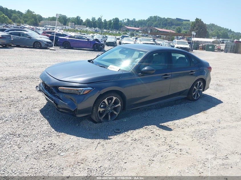 2025 Honda Civic, Front End, IAAI, VIN 2HGFE4F81SH324428 — photo 2