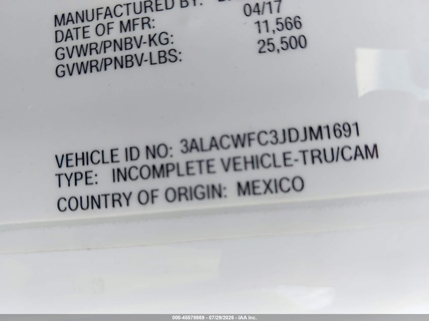 2018 FREIGHTLINER M2 106 auction photo 8